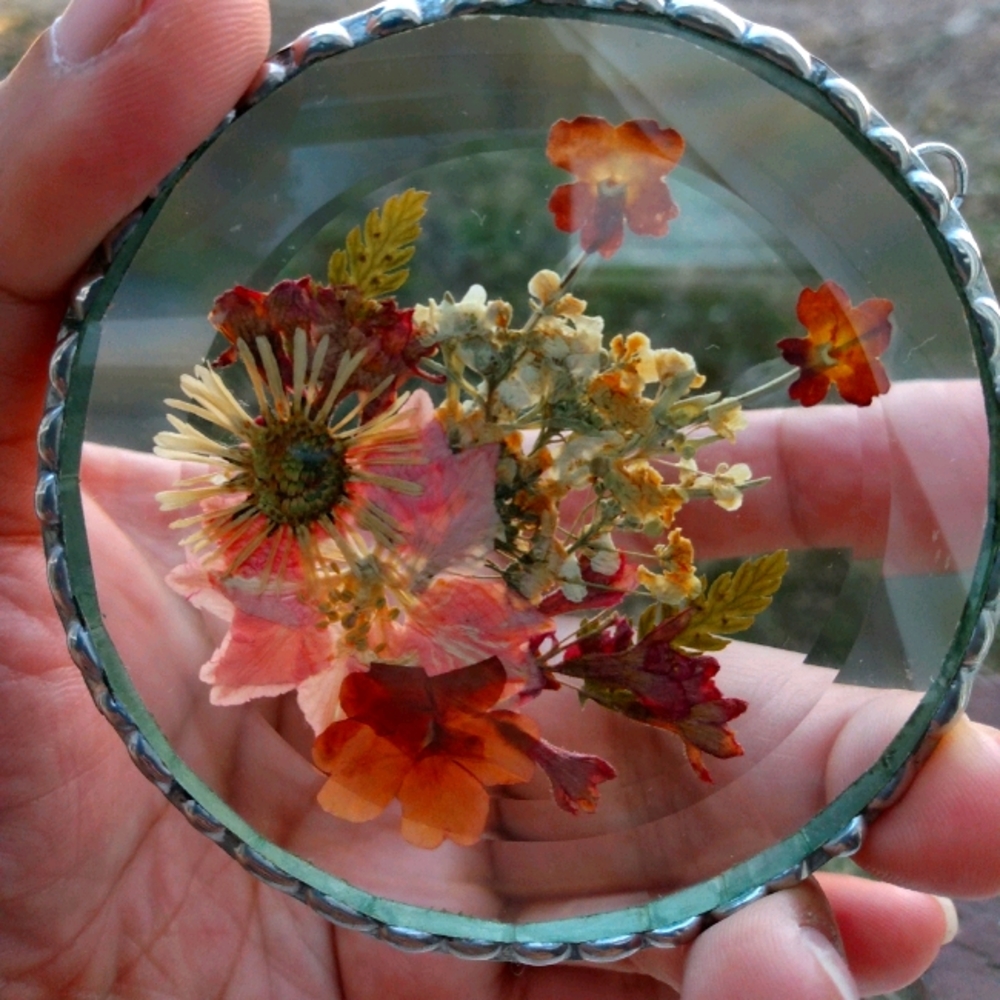 Vintage Flower Pressed Wall Decor